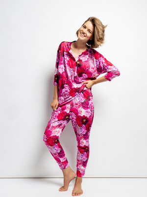 Pyjama Set “Cherry Royal” allover